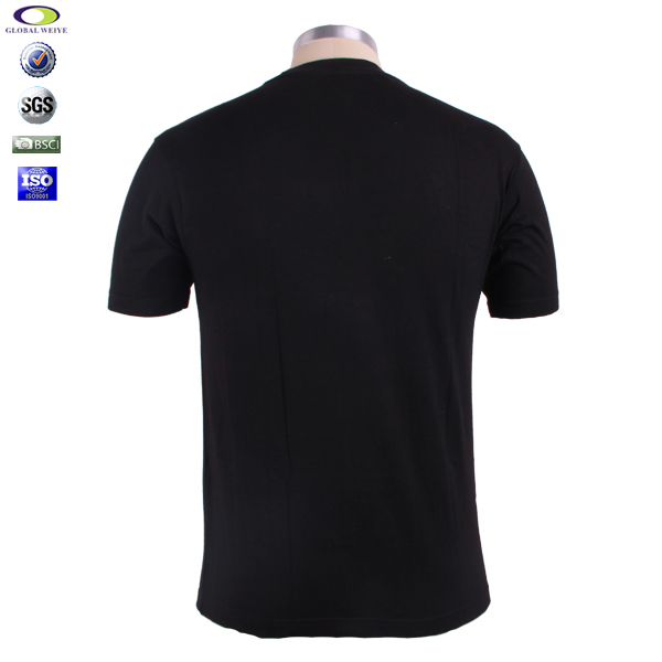 定做黑色团体工作服圆领短袖定制印logo广告宣传T恤衫订制