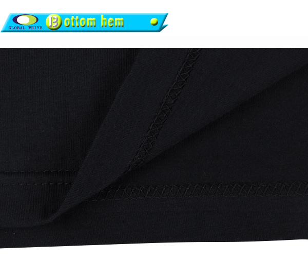 定做黑色团体工作服圆领短袖定制印logo广告宣传T恤衫订制