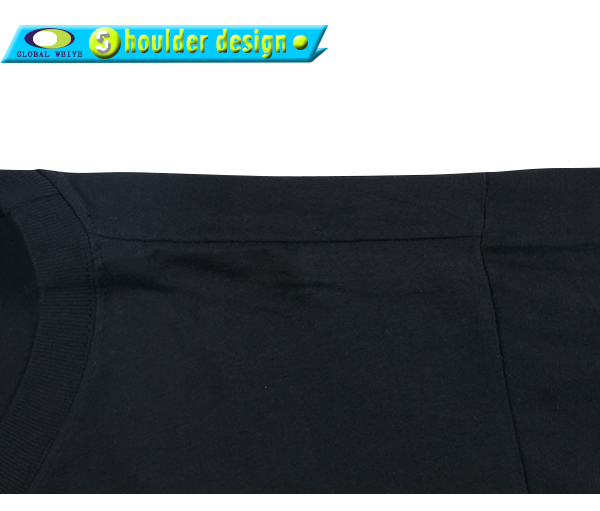 男士团队广告宣传衫黑色圆领烫画短袖工作服定制厂家