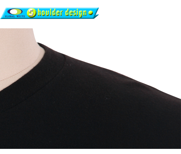 男士团队广告宣传衫黑色圆领修身印花短袖工作服定制工厂