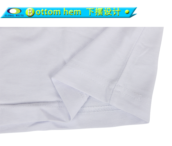 定制男士白色广告游戏宣传衫印花圆领短袖T恤衫