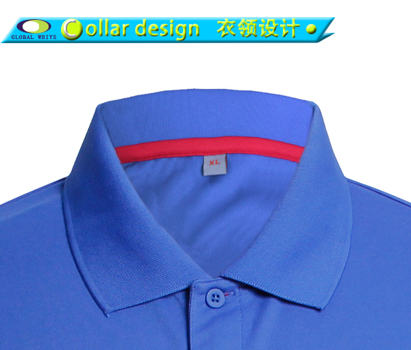 男士POLO衫全涤印花logo翻领短袖T恤定制