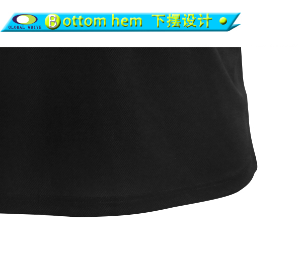 定制男士全涤印花拼接POLO衫翻领短袖T恤