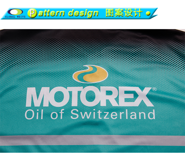 定制男士全涤印花拼接POLO衫翻领短袖T恤